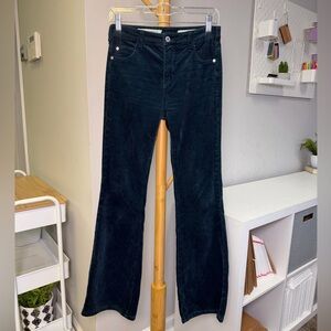 Pilcro and the letterpress High-Rise Bootcut Teal Cords Sz 26